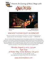 Ancient Future Concert Poster