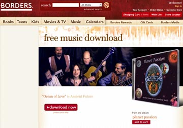 Borders Free Music Download