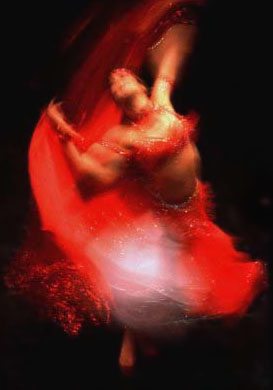 Sapphira Twirls in Red 