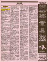 San Francisco Chronicle Pink Section In Concert and Mention in Trance Mission Article 8-22-93