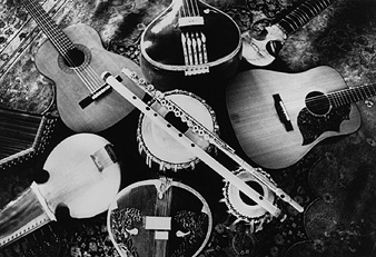 Photo of Instruments Used on Visions of a Peaceful Planet by Ancient Future